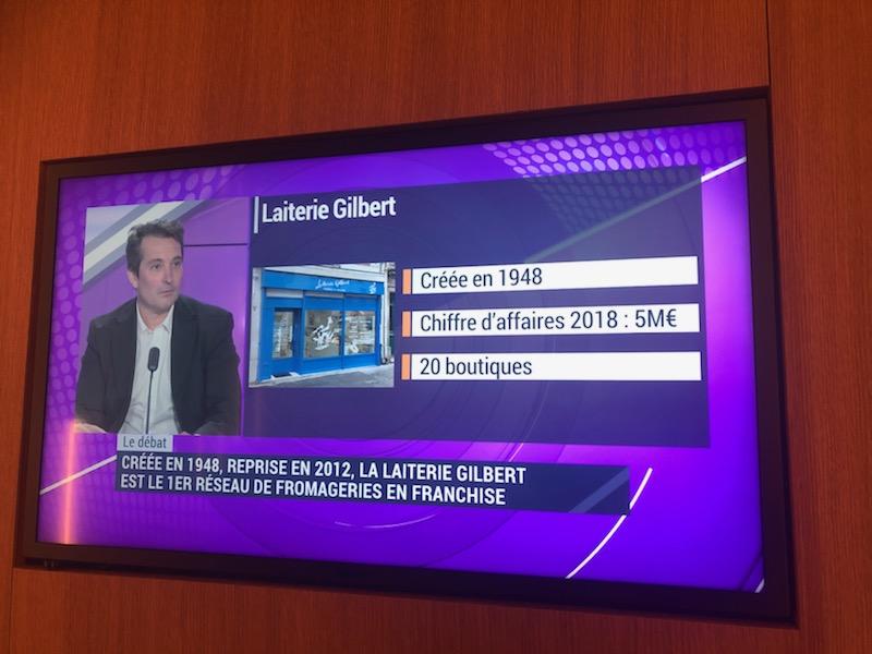 La Laiterie Gilbert dans l'émission Innover pour le commerce sur BFM Business