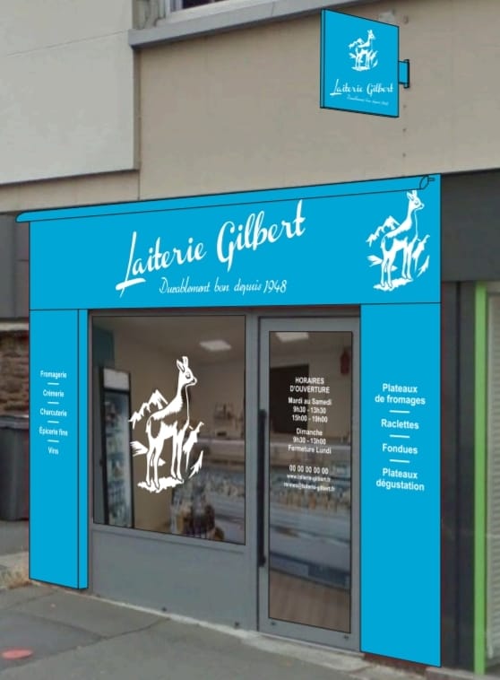 Boutique Laiterie Gilbert de Rennes