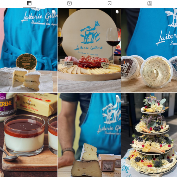 réseaux sociaux fromagerie